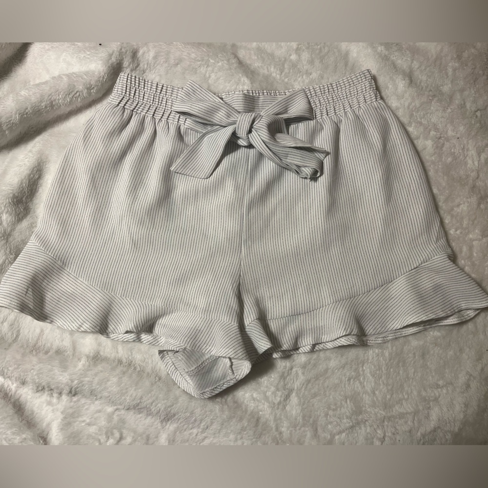 Flutter shorts with tie front - bought at local boutique